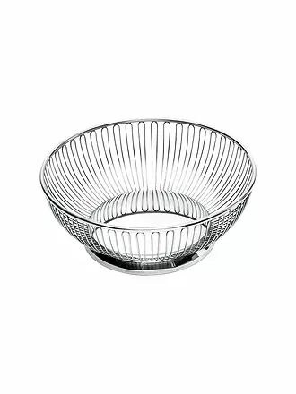 ALESSI | Corbeille à fruits ronde 20 cm en acier inoxydable | 